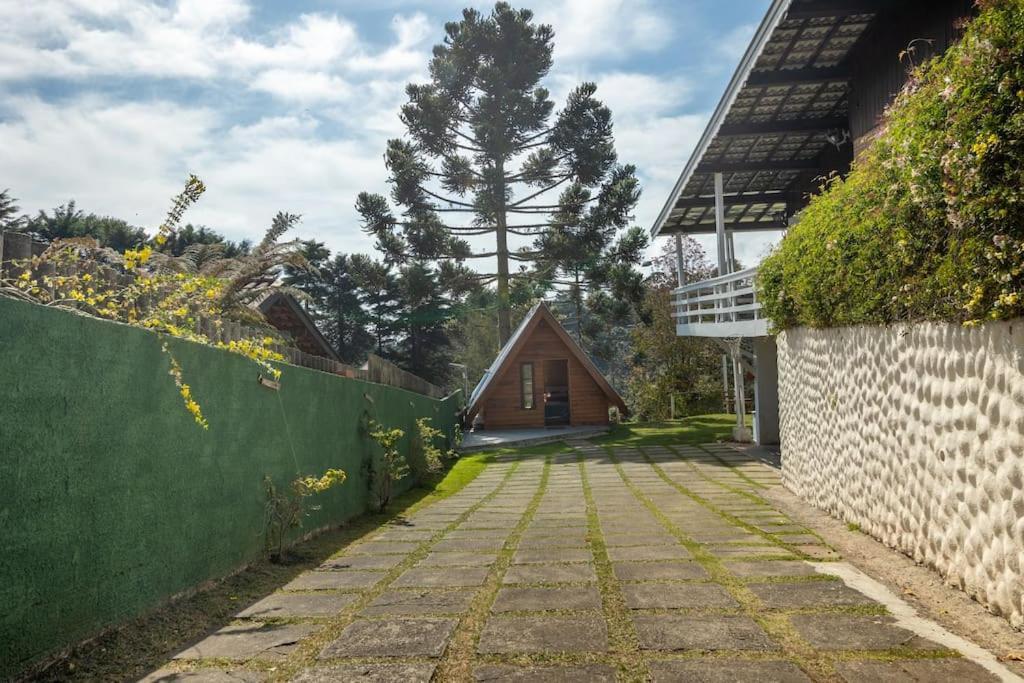 Chale Com Hidromassagem Casa Papai Noel Otel Campos do Jordao Dış mekan fotoğraf